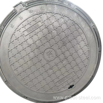 Ductile Iron Material Sand Casting Product Manhole Cover